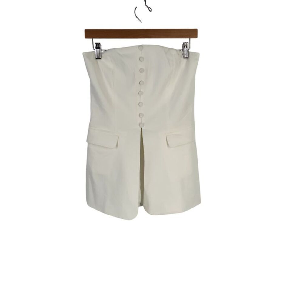 Fore Strapless Top Cream S